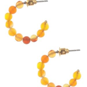 Hooo earrings natural stone